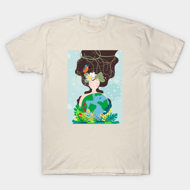 Mother Earth T-Shirt by machmigo
